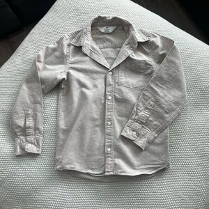 H&M Tan Casual Button Down Shirt
